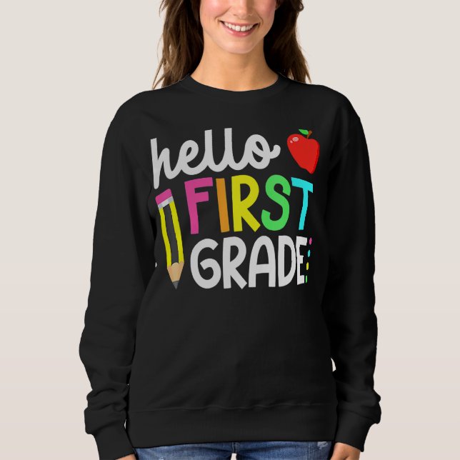 Hej First Klass Team 1st Klass Back to school Te T Shirt (Framsida)