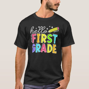 Hej First Klass Team 1st Klass Back to school Te T Shirt