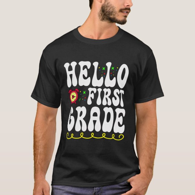 Hej First Klass Team 1St Klass Back to school Te T Shirt (Framsida)