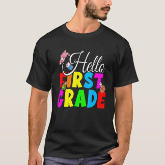 Hej First Klass Team 1st Klass Back to school Te T Shirt