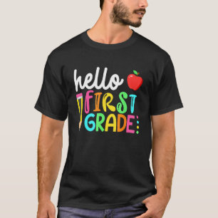 Hej First Klass Team 1st Klass Back to school Te T Shirt