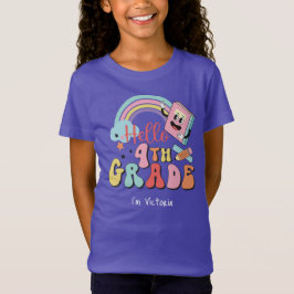 Hej Fjärde Klass-färgämnet grundskola v2 T Shirt