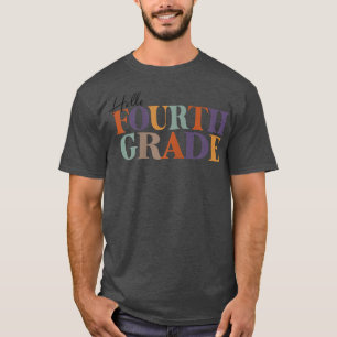 Hej Fjärde Klass, första skollärardagen Wom T Shirt