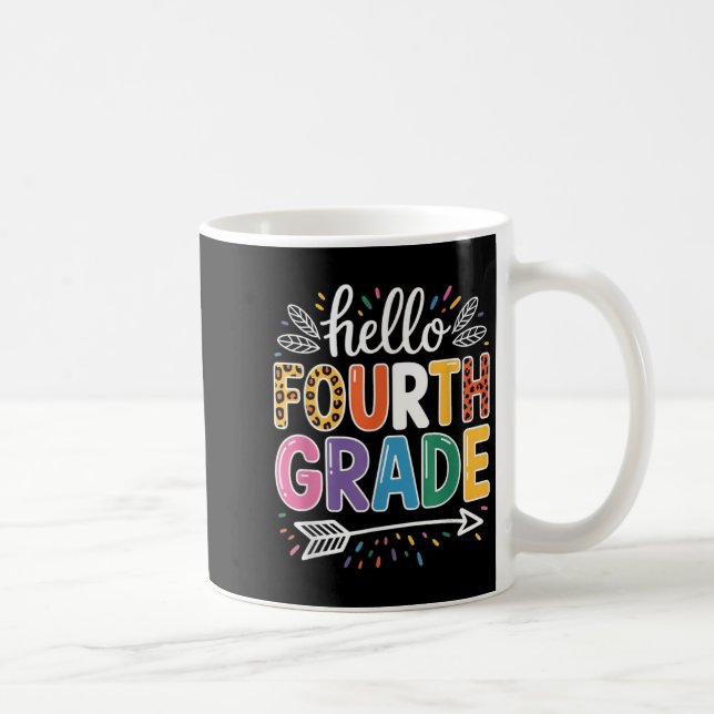 Hej Fjärde Klass-gruppen, fjärde Klass Back to sch Kaffemugg (Höger)
