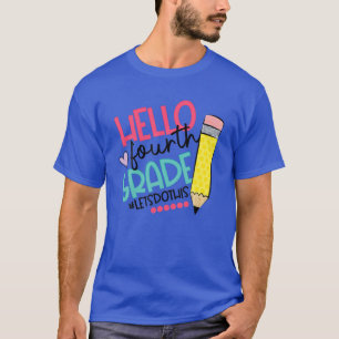 Hej Fjärde Klass Studenter T Shirt