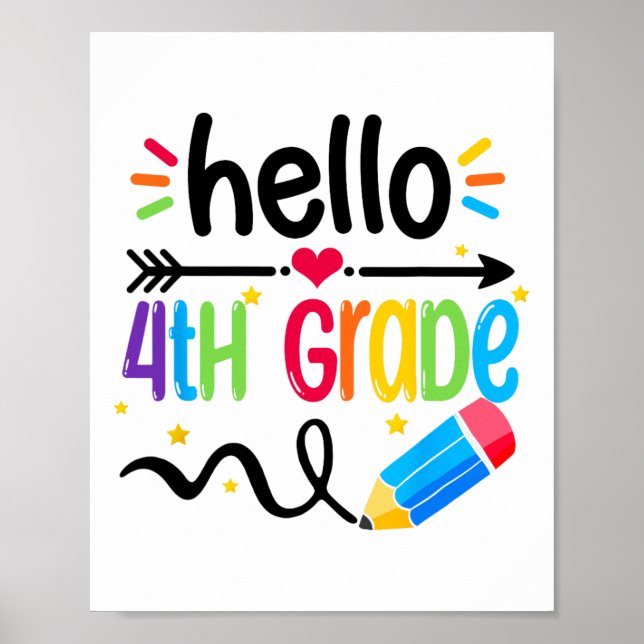 Hej fjärde klass Team 4:e klass Ck till skolans te Poster (Framsidan)