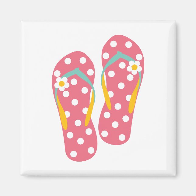 Hej Flinflip flops Magnet (Framsidan)