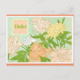Hej Flowers vykort