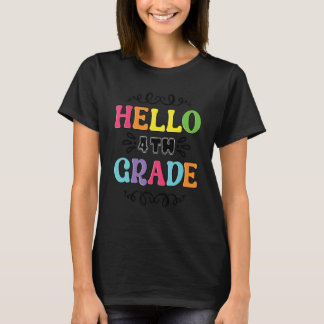 hej för fjärde Klass-läraren, fjärde Klass T Shirt