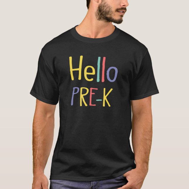 Hej före K-förskola T Shirt (Framsida)