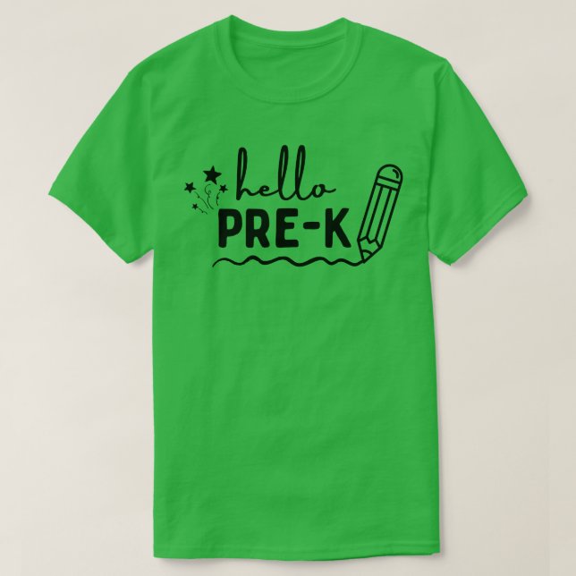 Hej före K Klass 6 T Shirt (Design framsida)