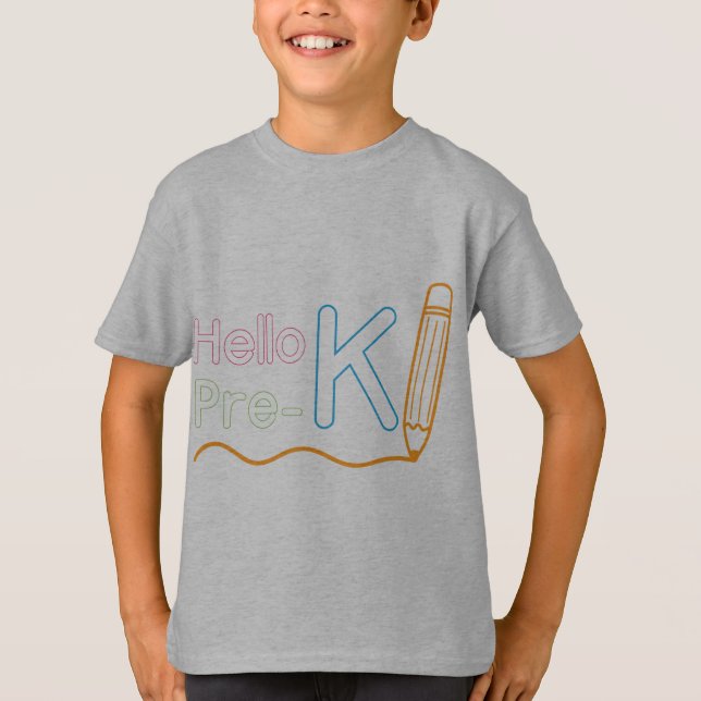 Hej före K T Shirt (Framsida)