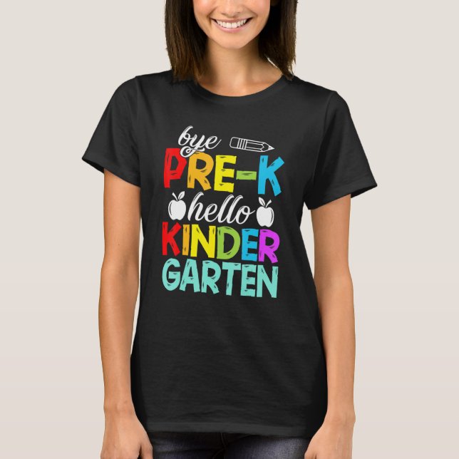 Hej, förK Hej Kindergarten Här i Kom T Shirt (Framsida)