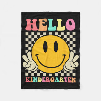 Hej förskola Byck till skolan Groovy lärare S Fleecefilt
