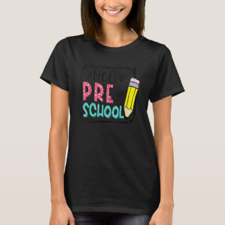 Hej förskolelärare 1 Penna Tillbaka till skolan B T Shirt