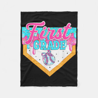 Hej Första Klass Goda Drip Glass Första Dagen O Fleecefilt
