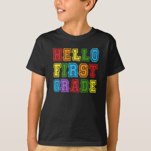 Hej första klass t shirt