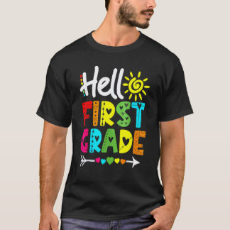 Hej Första Klass Team 1:a Klass Tillbaka Till Skol T Shirt