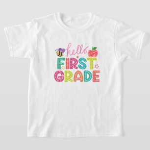 Hej första klass   Tillbaka till skolan Bumble Bee T Shirt