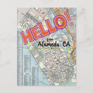 Hej från Alameda Postcard Vykort