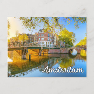 Hej från Amsterdam, Nederländerna Vykort
