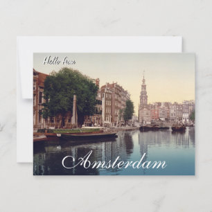 Hej från Amsterdams vykort