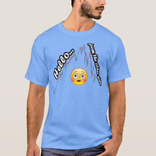 Hej från andra sidan marknadskrasch t shirt