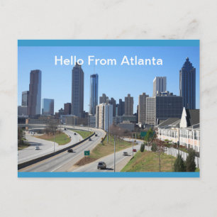 Hej från Atlanta-vykort Vykort