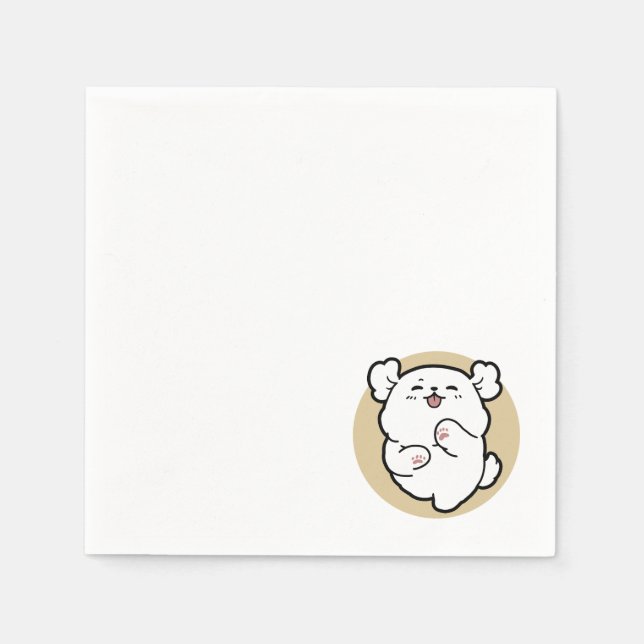 Hej från Barked Side II Pappersservett (Framsidan)