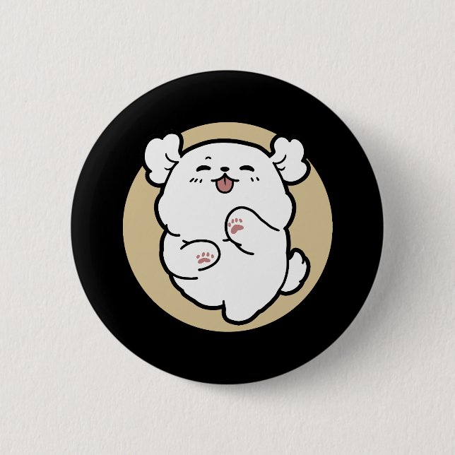 Hej från Barked Side Knapp (Framsida)