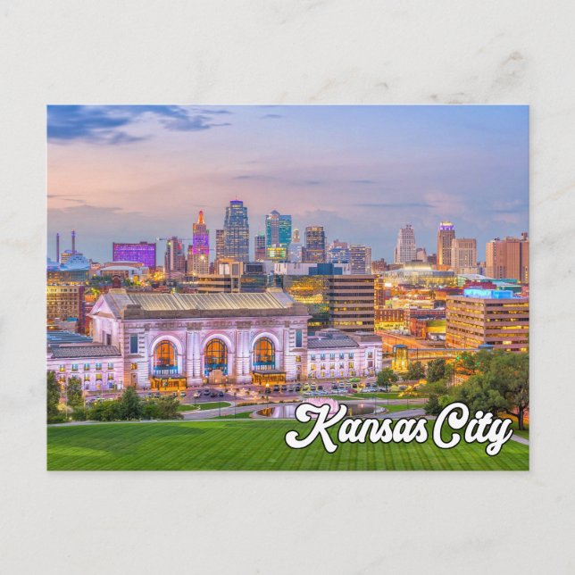 Hej från Bevackra Kansas City, Missouri, Förenta s Vykort (Framsida)