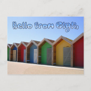 Hej från Blyth Northumberland Vykort