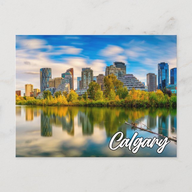 Hej från Calgary, Alberta, Kanada Vykort (Framsida)