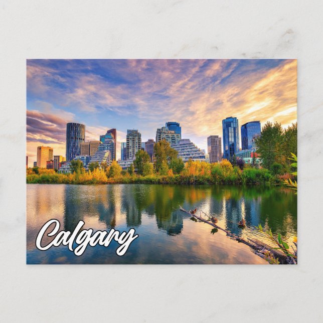 Hej från Calgary, Alberta, Kanada Vykort (Framsida)