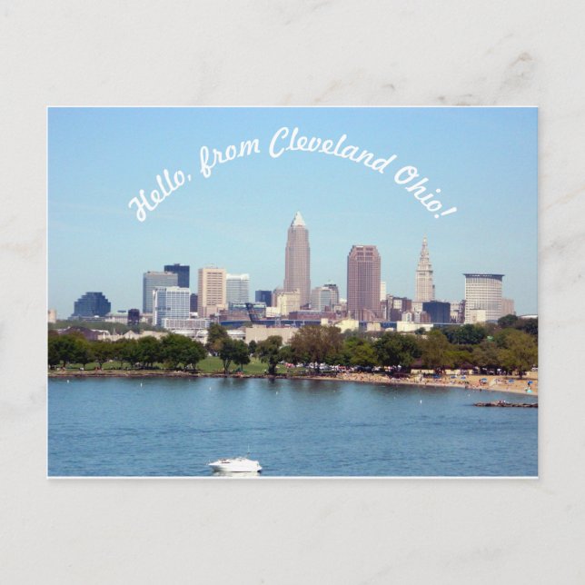 Hej från Cleveland OH-vykort Vykort (Framsida)