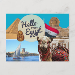 Hej från Egypten vykort