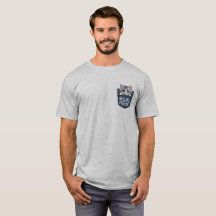 Hej från fickan - Cute Cat T-shirt