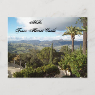 Hej från Hearst Castle Vykort