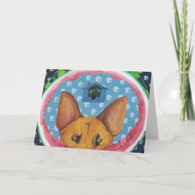 Hej från Howie CARD Tack Kort (Framsida)