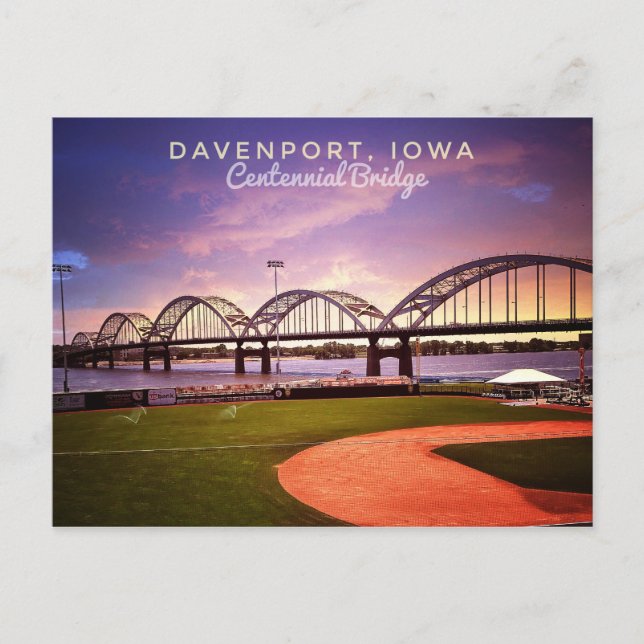 Hej från Iowa-vykort Vykort (Framsida)