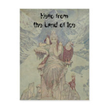 hej från isområdet; jag är drottningen