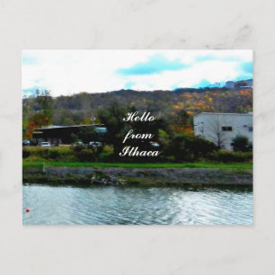 HEJ FRÅN ITHACA-vykort Vykort