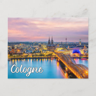 Hej från Köln, Tyskland Vykort