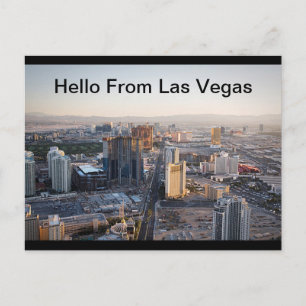 Hej från Las Vegas Strip-vykort Vykort