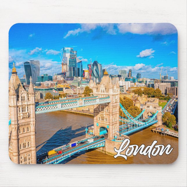 Hej från London, England, Förenade kungariket Musmatta (Framsidan)