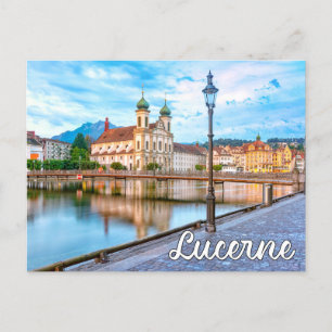 Hej från Lucerne, Schweiz Vykort
