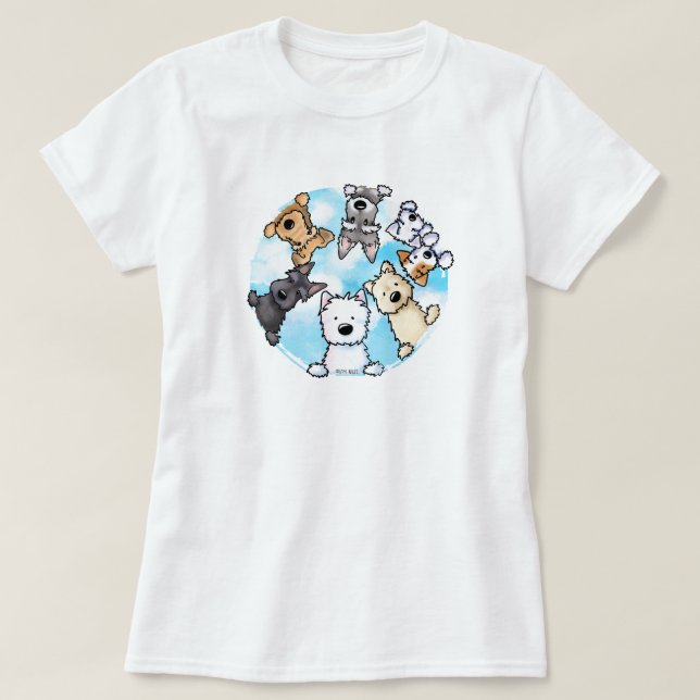 Hej från Lycklig-sidan T-Shirt (Design framsida)