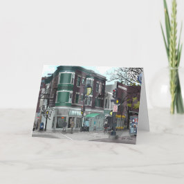 Hej från Madison, Wisconsin Kort