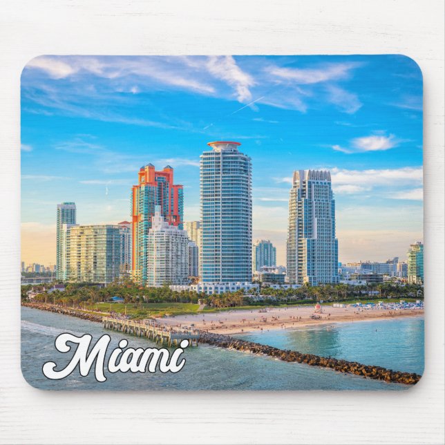 Hej från Miami, Florida, Förenade Stater Musmatta (Framsidan)