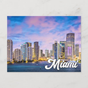 Hej från Miami, Florida, Förenade Stater Vykort